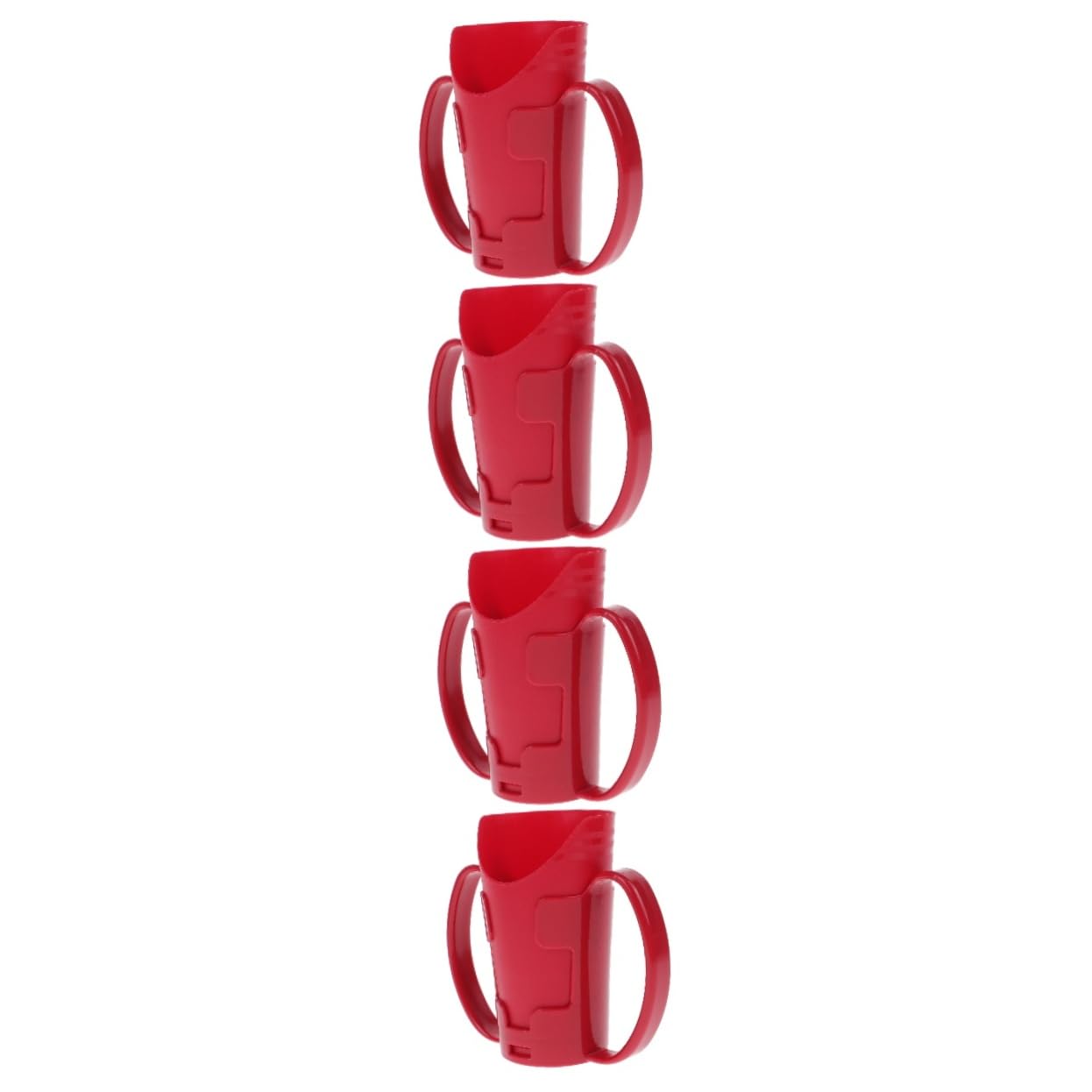 Healeved 4pezzi Tazza Da Bere Per Pazienti Anziani e Disabili Bicchiere Ergonomico Con Design Inclinato Utile Per Zuppe e Altri Liquidi Pratica e Sicura Per Uso Quotidiano