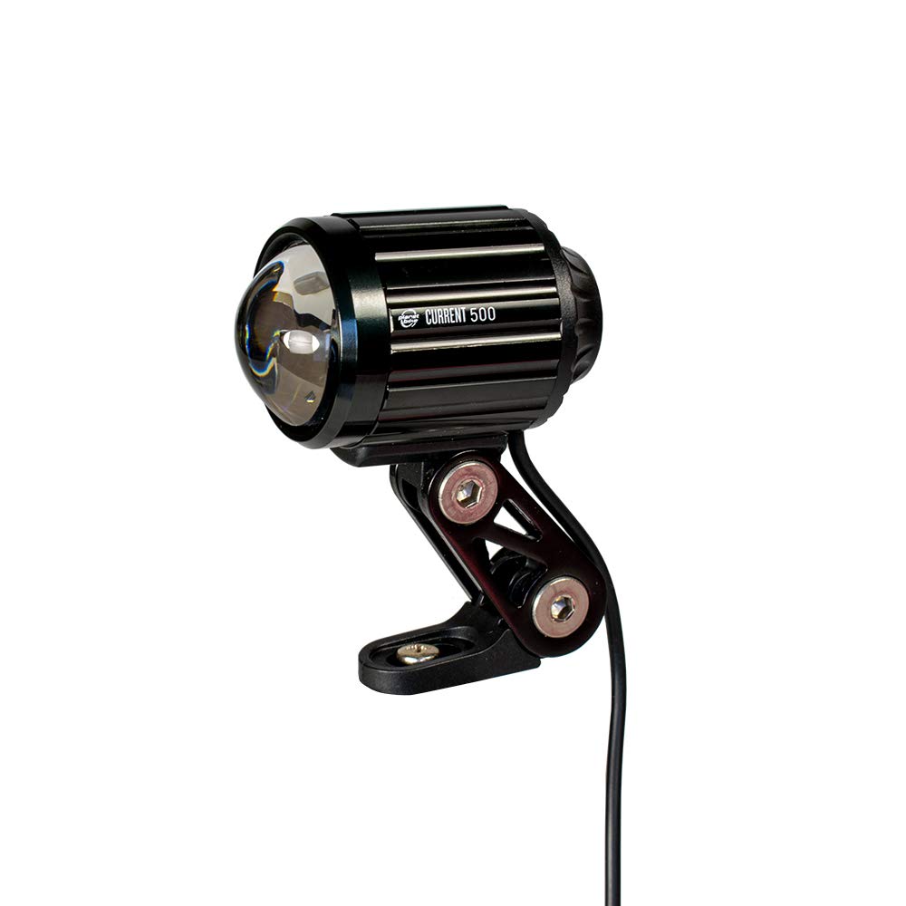Planet Bike Current 500 E Bike Fork Mounted Bike Headlight,Black