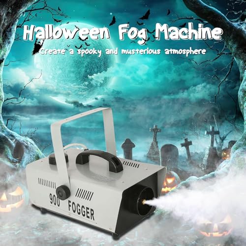 Máquina de humo 900W con control remoto cableado miniatura 5