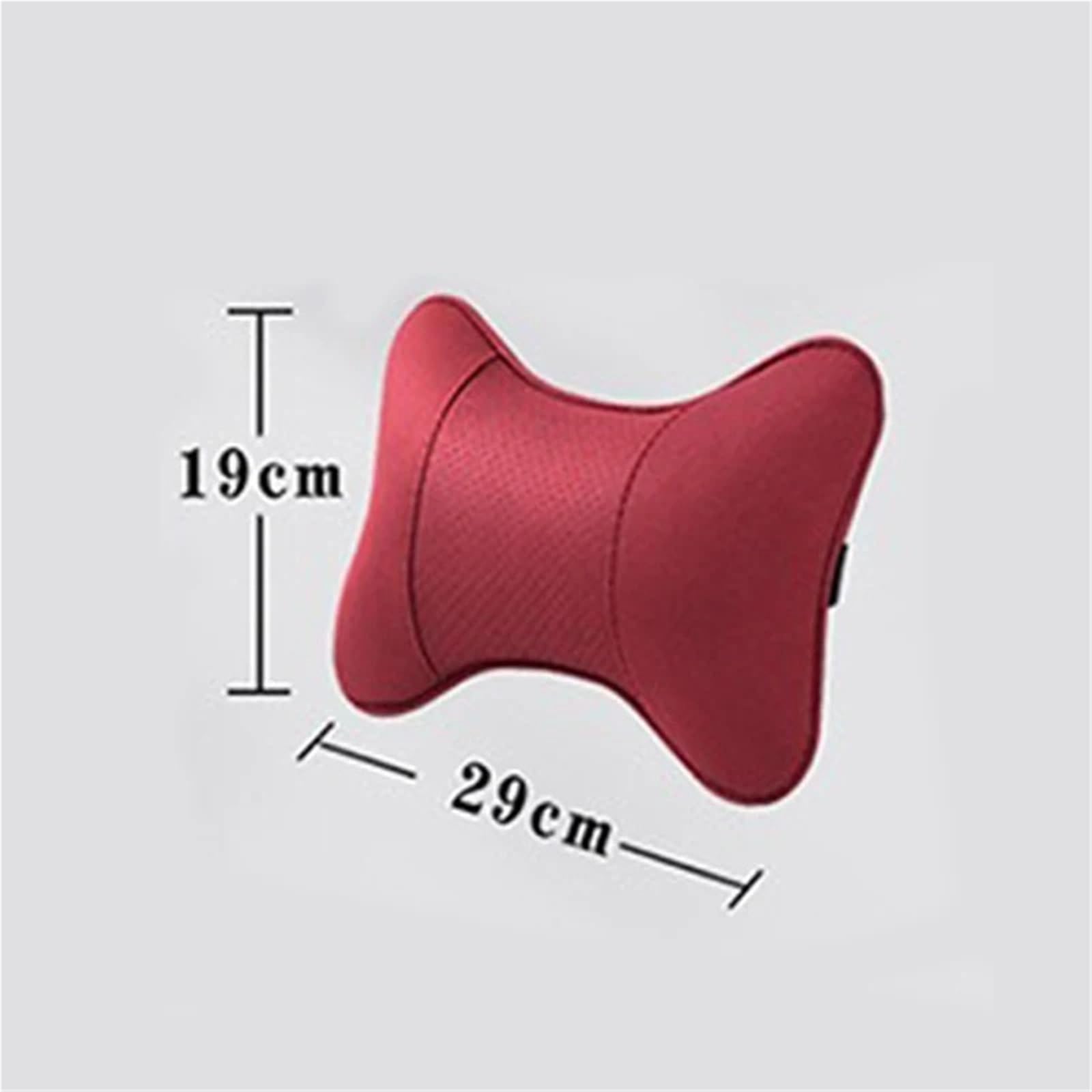 Poggiatesta per seggiolino auto Adatto per Tesla modello 2 pezzi Cuscini poggiatesta per seggiolino auto Supporto per collo Proteggi cuscino(2pc-brown)