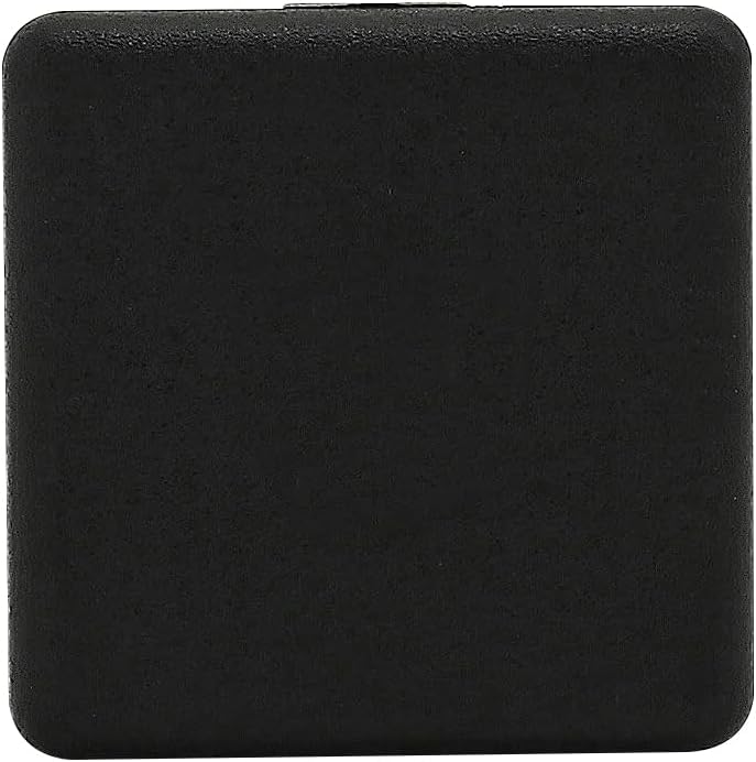 8020, 12271, 30 Series, 30 x 30 Millimeters Plastic Square Molded Push in End Cap for 80/20 30-3030 30x30 Aluminum Extrusion T-Slot Accessories (10, Black, 30mm x 30mm, 30 Series)