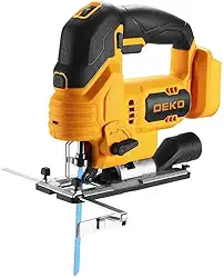 Serra Tico Tico 20V com Ação Pendular Guia Laser e Luz LED sem Bateria - Deko