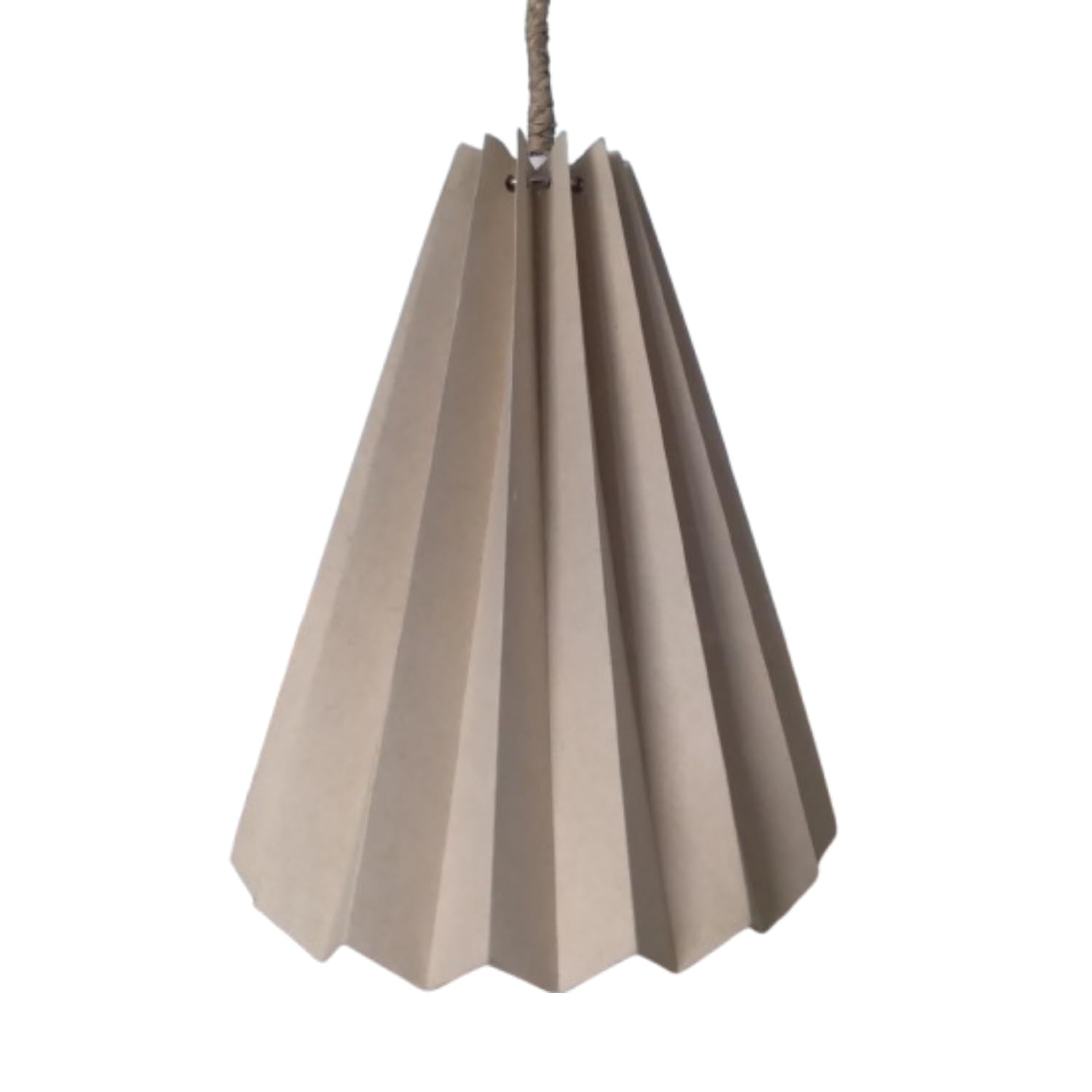 Benigncraft Handmade Origami Banana Paper pendant Lampshade (16-18 Cm Dia) Lamp Bedroom, Living Room, Study, and Home Decor lantern.-image-9
