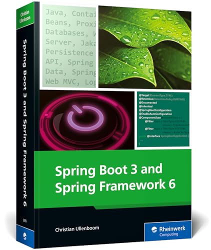 Portada de Spring Boot 3 and Spring Framework 6