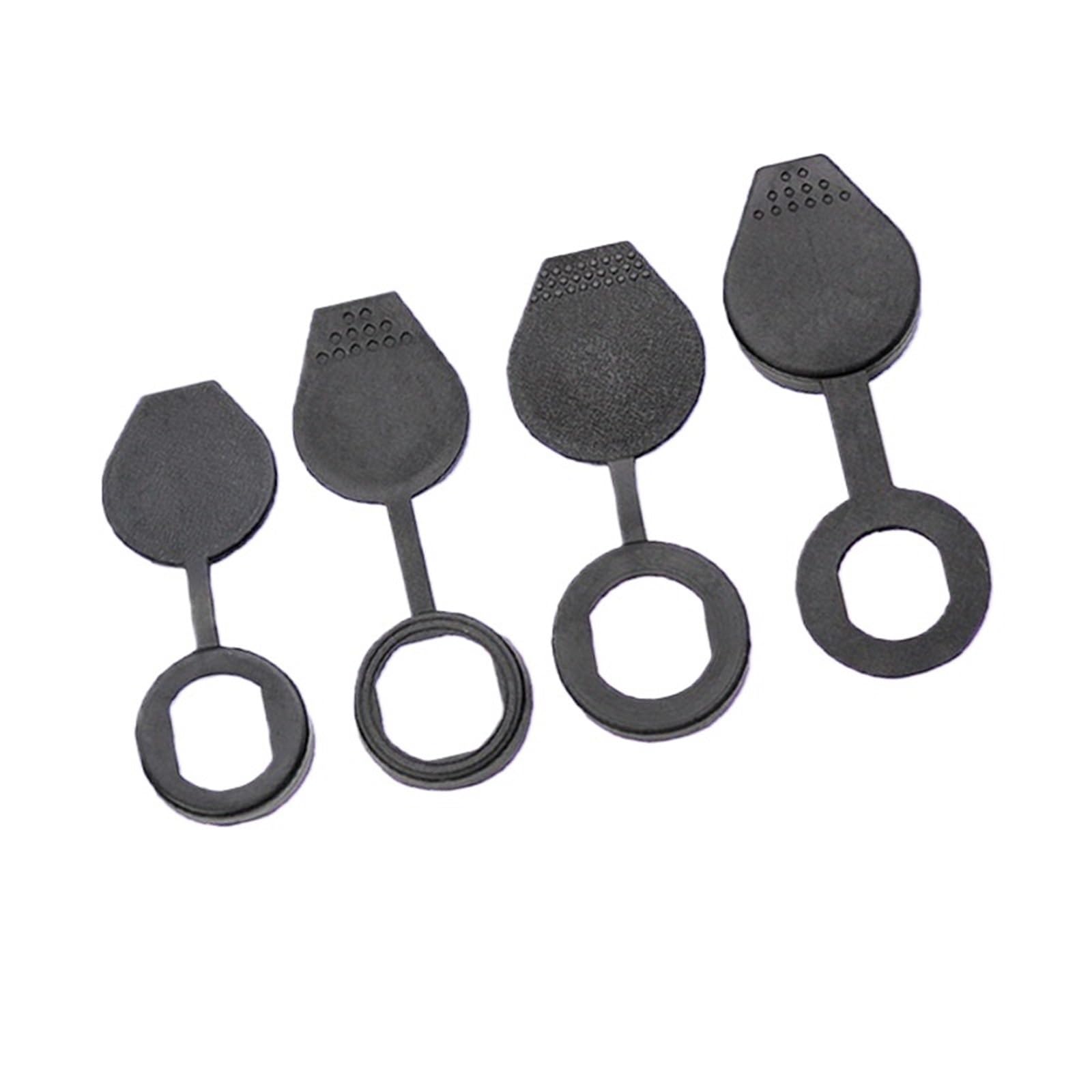 Couvercle cylindrique plastique PE noir 3-2-PE-Black pour serrure à came