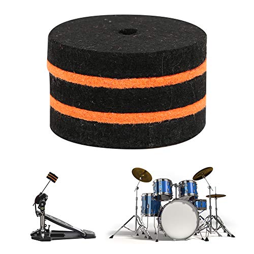 Cabezal doble de fieltro para baqueta de percusión miniatura 4