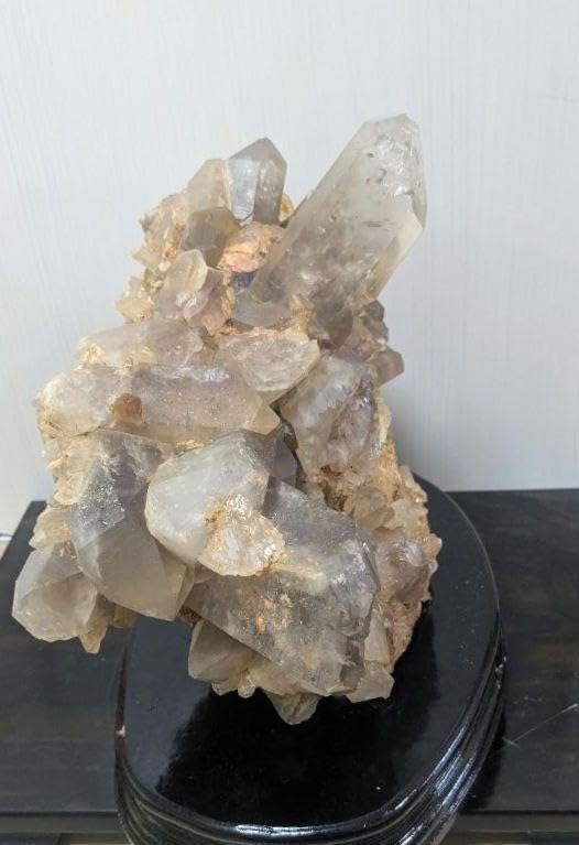 大特価】 台付き レムリア 特大水晶クラスター