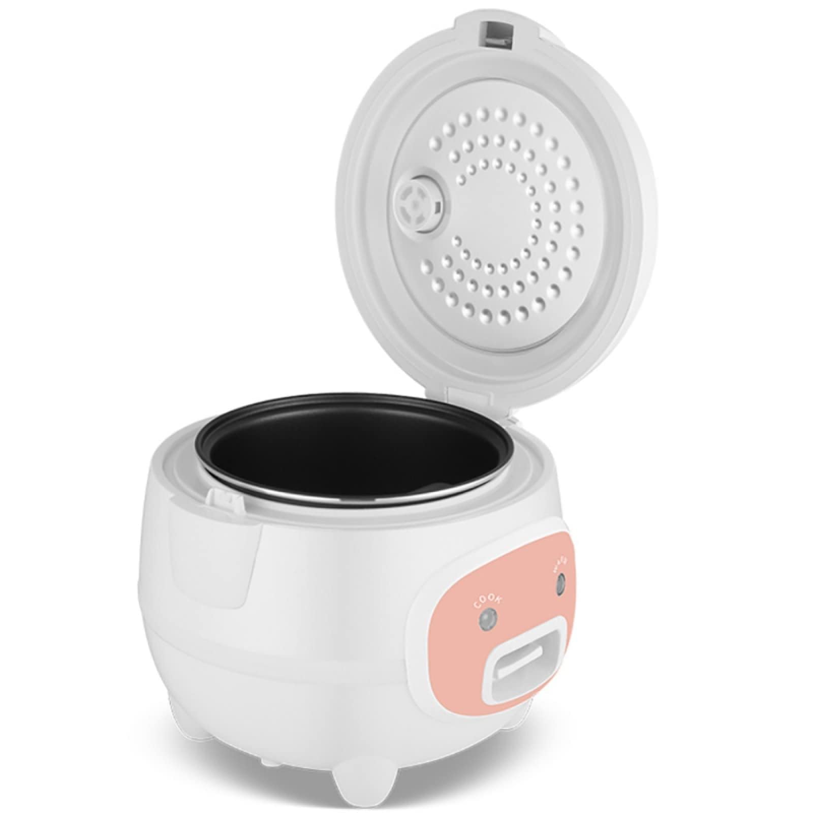 Cuociriso e vaporiera Piccola Multicooker 2L Cuociriso Automatico, con Funzione di Mantenimento in Caldo per 1-3 Persone