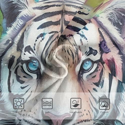 Cotton Girls Underwear Toddlers Vibrant Painting Tiger Butterfly Girl Panties Cute Aesthetic Undies Kids Briefs 2t3