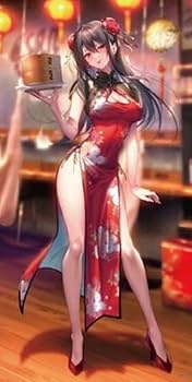 Amazon.co.jp: 水澄華実 等身大タペストリー はにかみ彼女