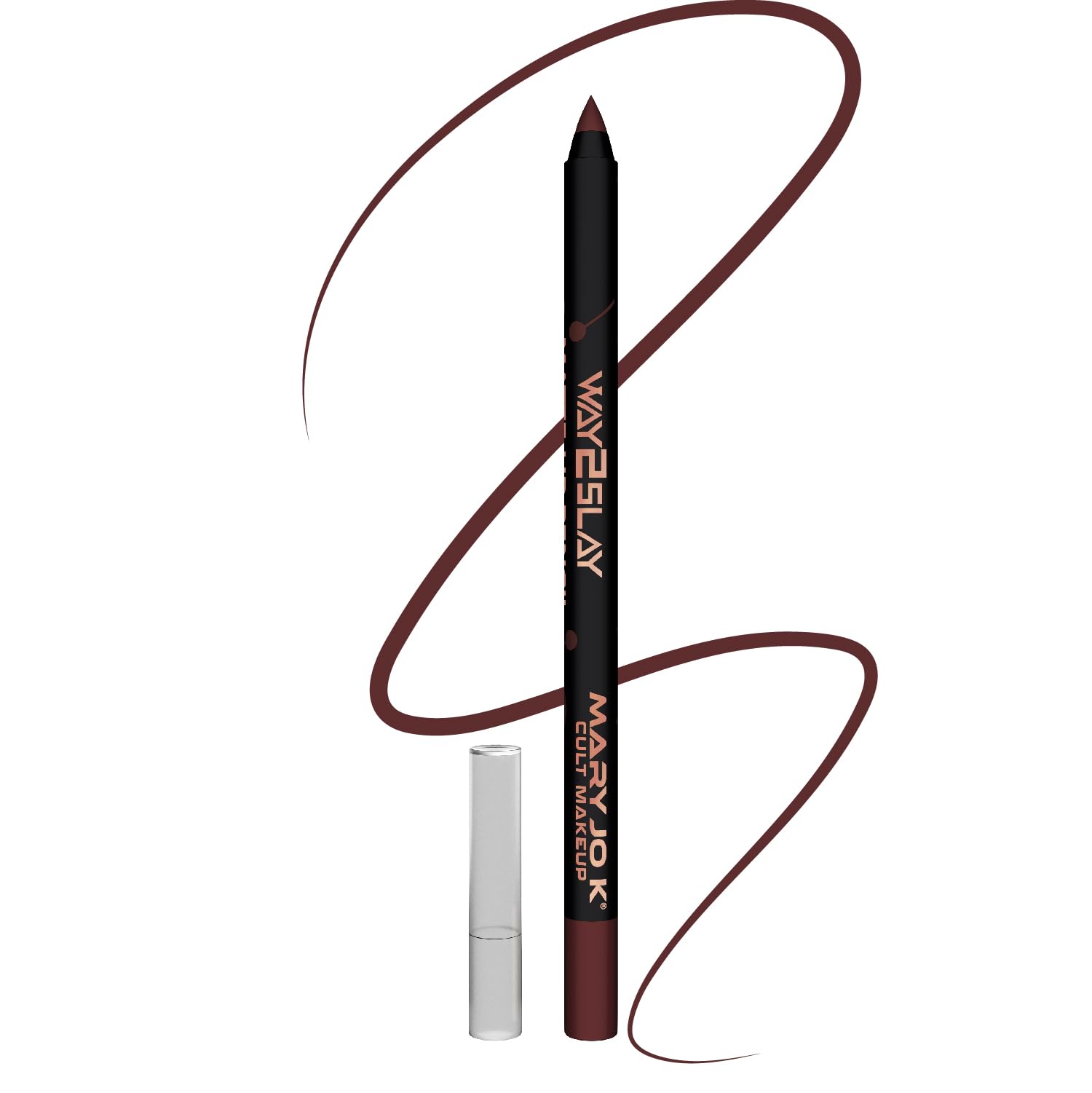 MARY JO K Matte Lip Pencil - Exotil Wire - Bold Definition, One-Swipe Color, Long-Lasting - [Quantity]-image-29