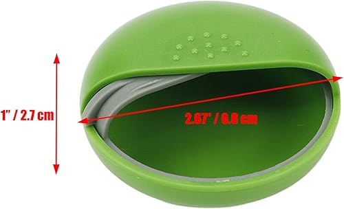 Miniatura 3 de Bisbai 4 cajas organizadoras de pastillas, con bloqueo de viaje, tamaño lindo para bloquear el bolso, pequeñas píldoras diarias, para píldoras,