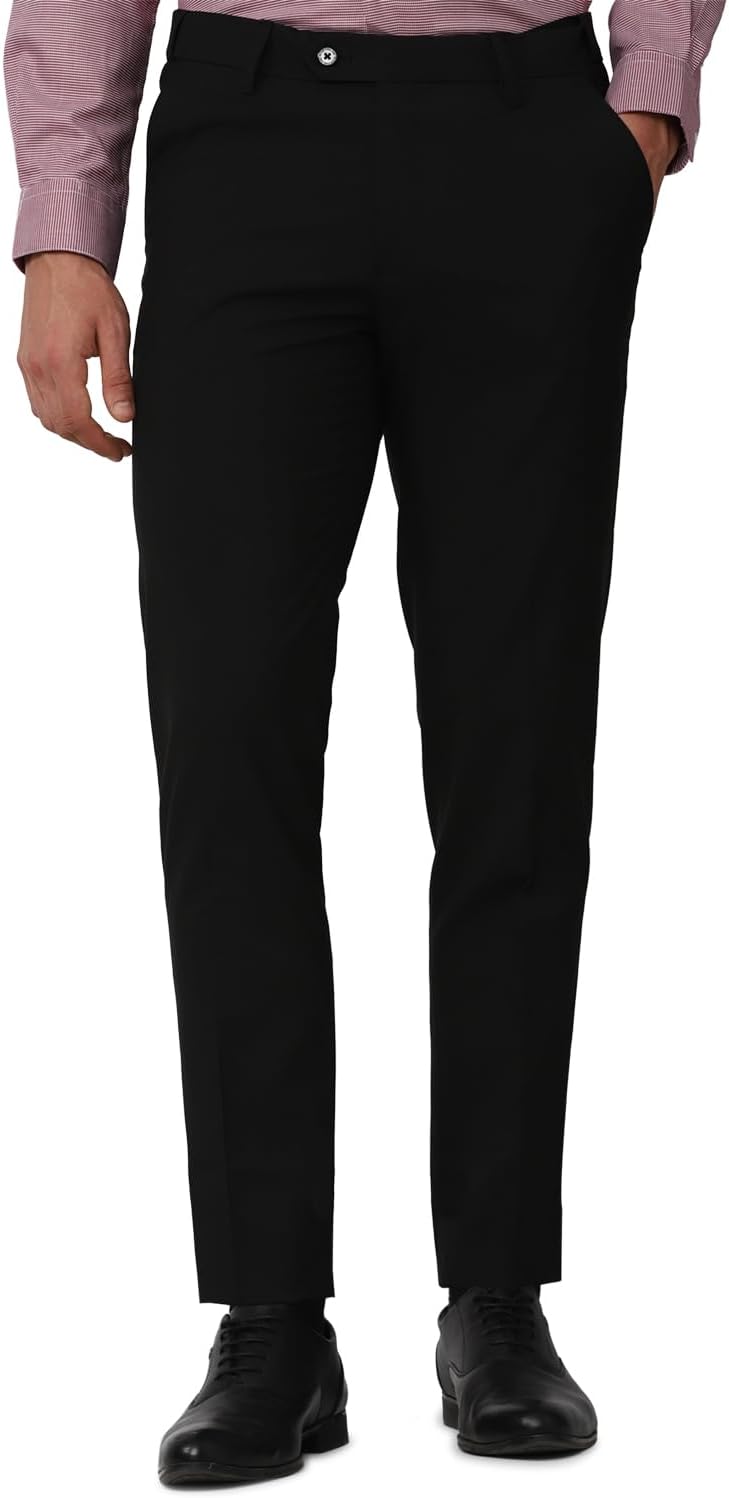 Peter England Men's Slim Pants