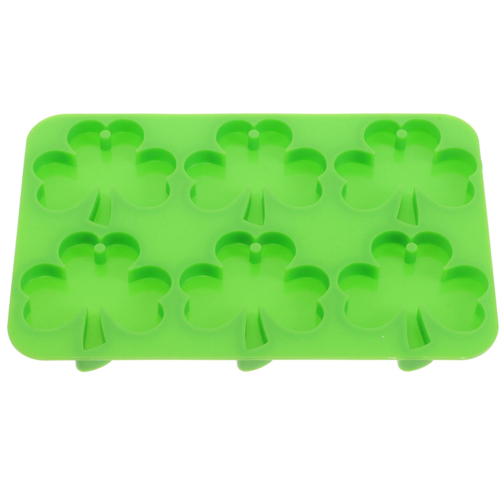 Moule résine pour boucles d'oreilles trèfle à quatre feuilles en silicone durable