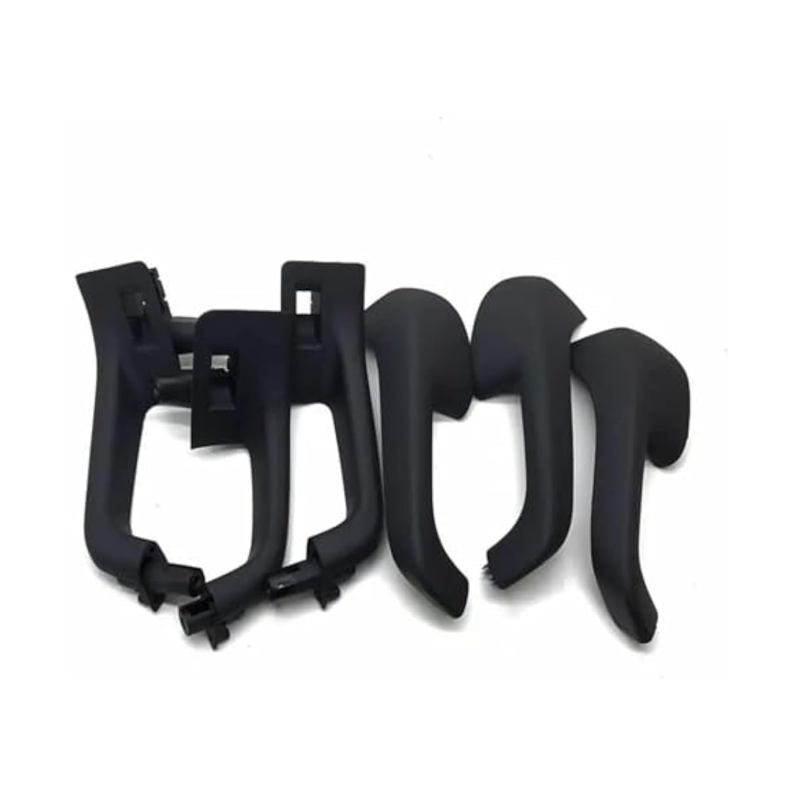 CFUNMNVBVZ Car Inner Door Pull Handle Car Interior Door Handle Grab Cover for VW for Golf 5 GTI MK5(6 Pcs)