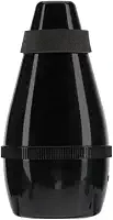Colaxi Surdina reta para trompete BB, substituição profissional para prática de trompete para iniciantes, palco, amantes da música, Preto