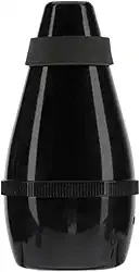 Colaxi Surdina reta para trompete BB, substituição profissional para prática de trompete para iniciantes, palco, amantes da música, Preto
