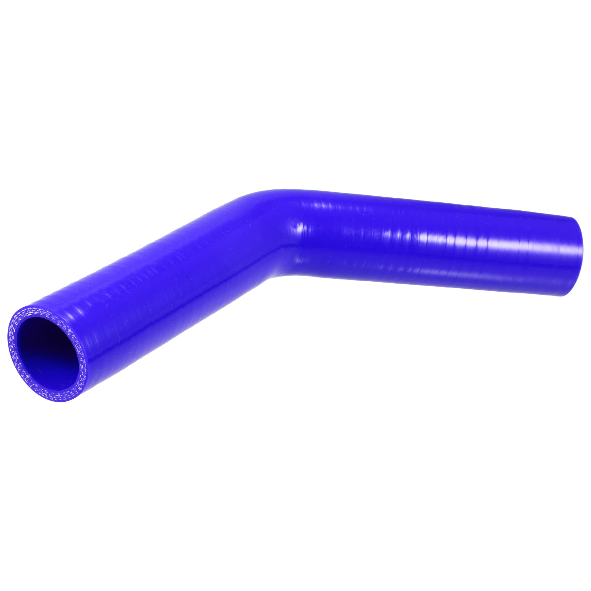 A ABSOPRO Manguera De Silicona 32Mm 45° Para Intercooler Turbo 1Pc | Color Azul, Interior 32Mm/1.26", Exterior 42Mm/1.65", Grosor 5Mm, Longitud 150Mm, Temp -60~300°C, Universal
