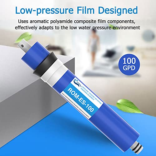 100 GPD RO Membrane Filter Replacement with Reverse Osmosis Housing by Vegebe - Used condition - Image 8