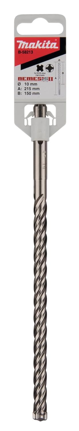 B-58213 Drill Bit "Nemesis2 SDS Plus" 10mmx8.46In