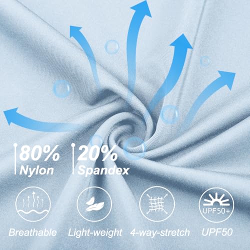 Image of DEVOROPA Girls 5 inch Spandex Volleyball Shorts Stretch Youth Athletic Gymnastics Shorts Kid Yoga Dance Compression Shorts Pocket