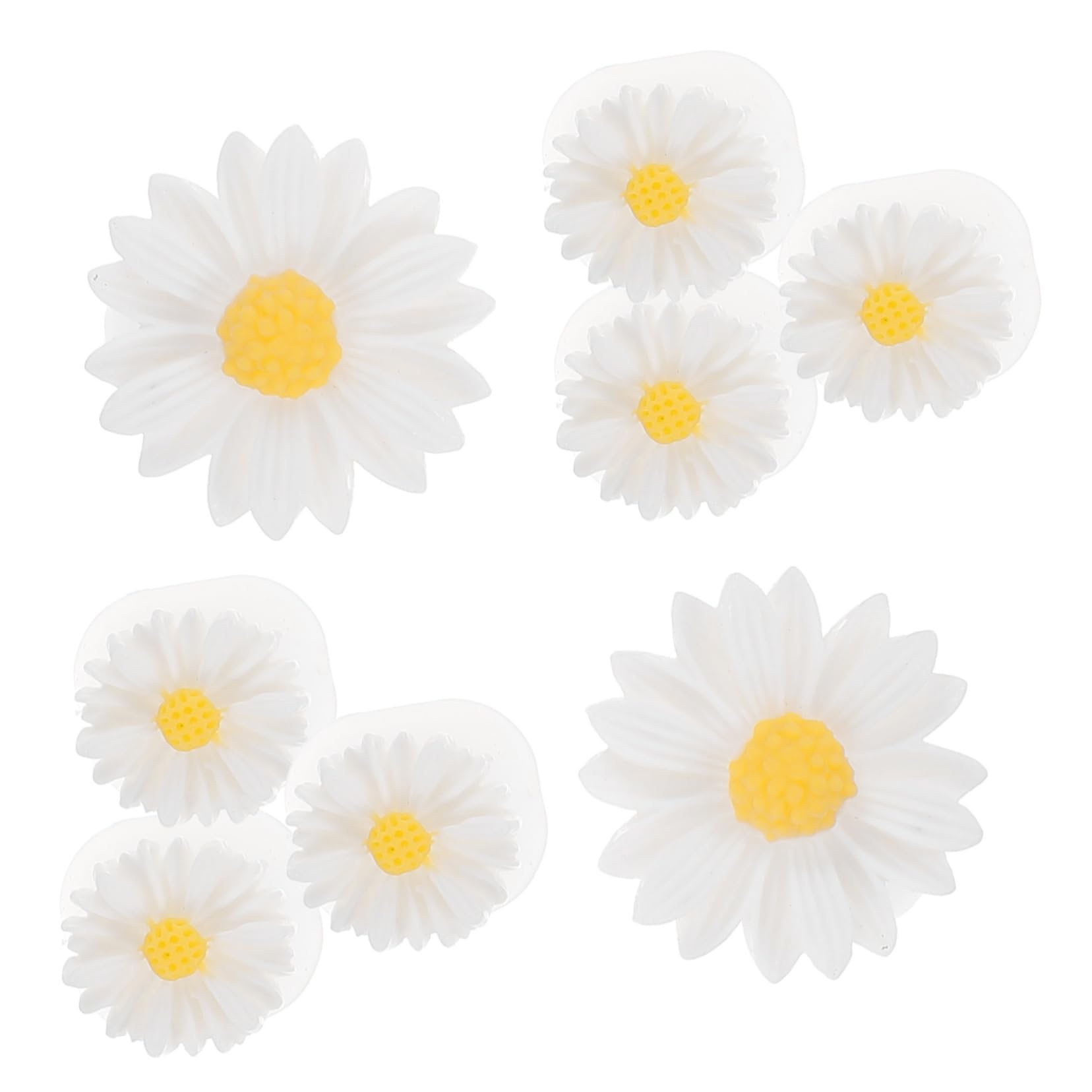 NULYLU Toe Separators Nail Art Spacers Toe Dividers Daisy Flower Design (2 Pack)