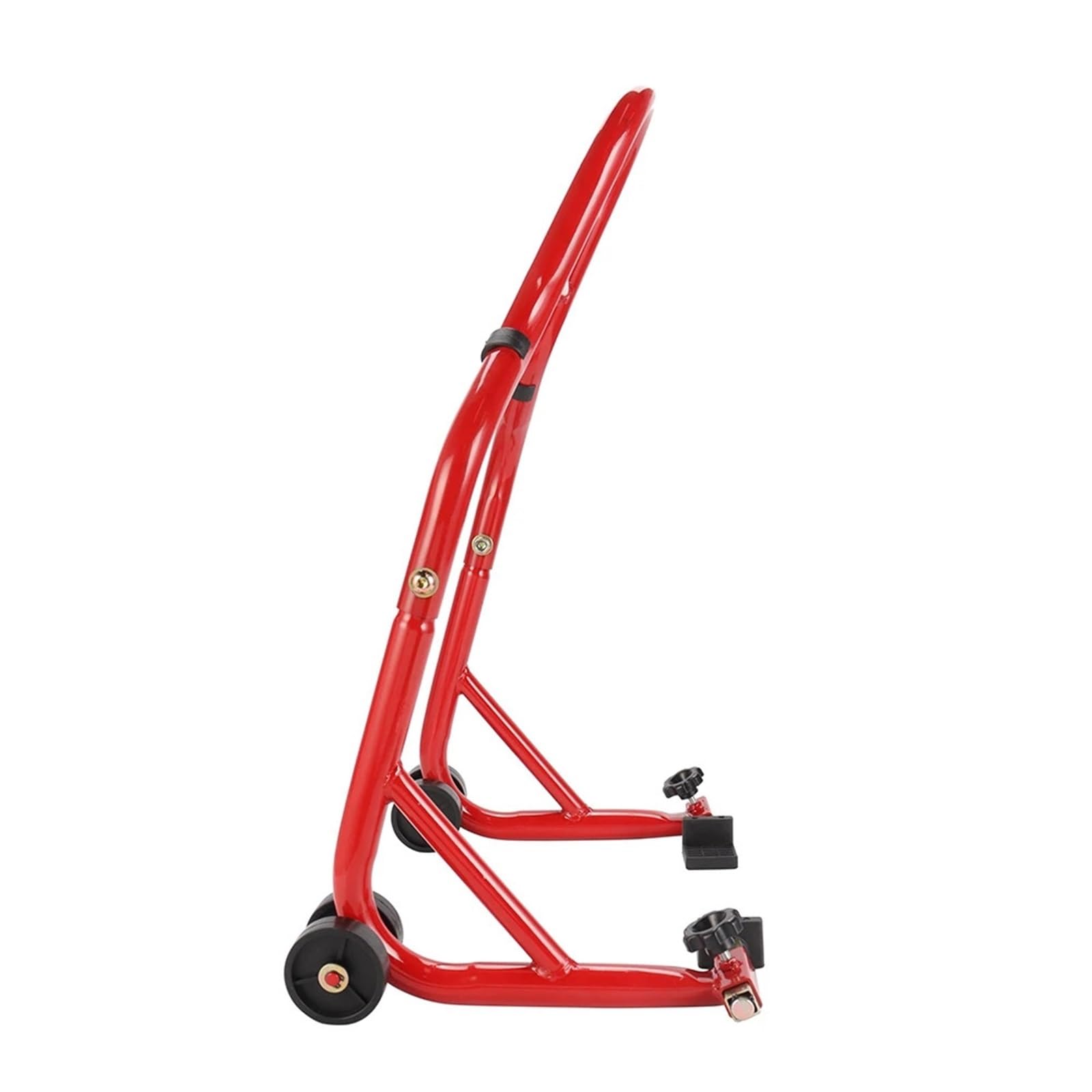 adapter podpórki 2 w 1 Uniwersalny tylny stojak do padoku Motocykl Rower U-kształtny L-kształtny uchwyt Hak Smar łańcucha(Red)