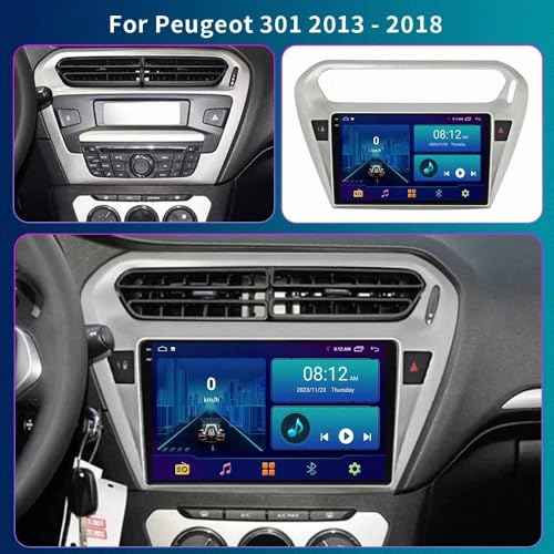 Radio coche 2 DIN con manos libres Bluetooth para conducir sin multas 2