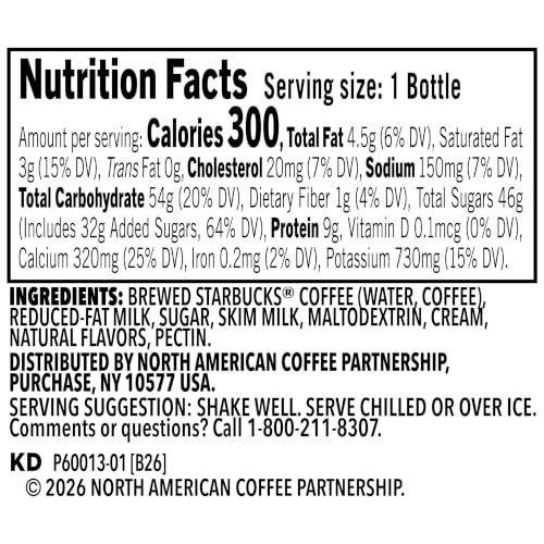 Image of Starbucks Frappuccino, Pumpkin Spice, 13.7 fl oz Bottles (12 Pack)