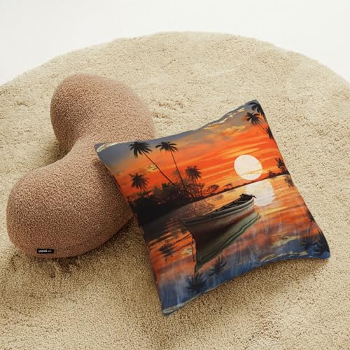 Housse de coussin velours côtelé doux protection canapé et lit - 7