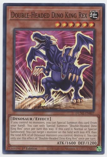 Amazon.com: Double-Headed Dino King Rex - DUNE-EN007 - Common