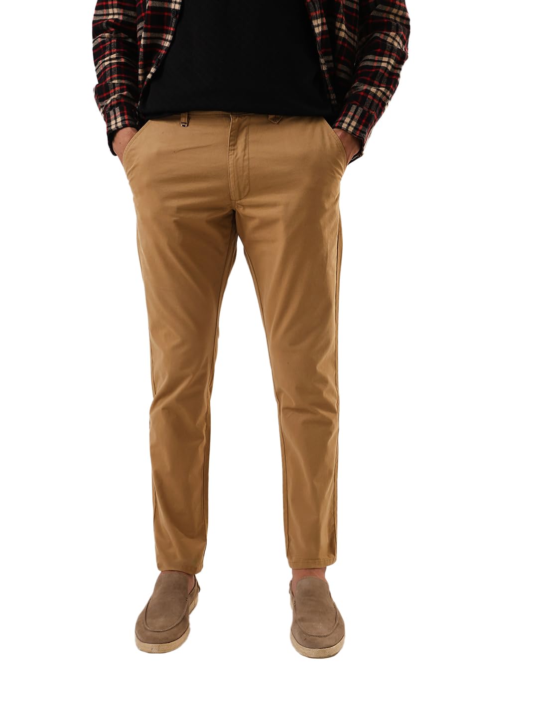 dennis lingo Men Solid Slim Fit Casual Chinos-picture-48