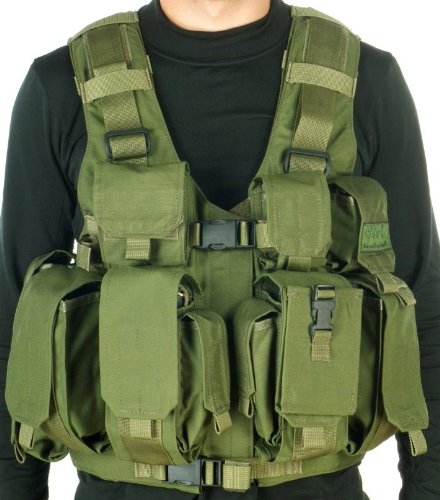 TV 7711 - Tactical Combatant Vest By MAROM DOLPHIN Designed for Carrying Heavy Loads and for Quick Draw of All Equipment Used By the IDF