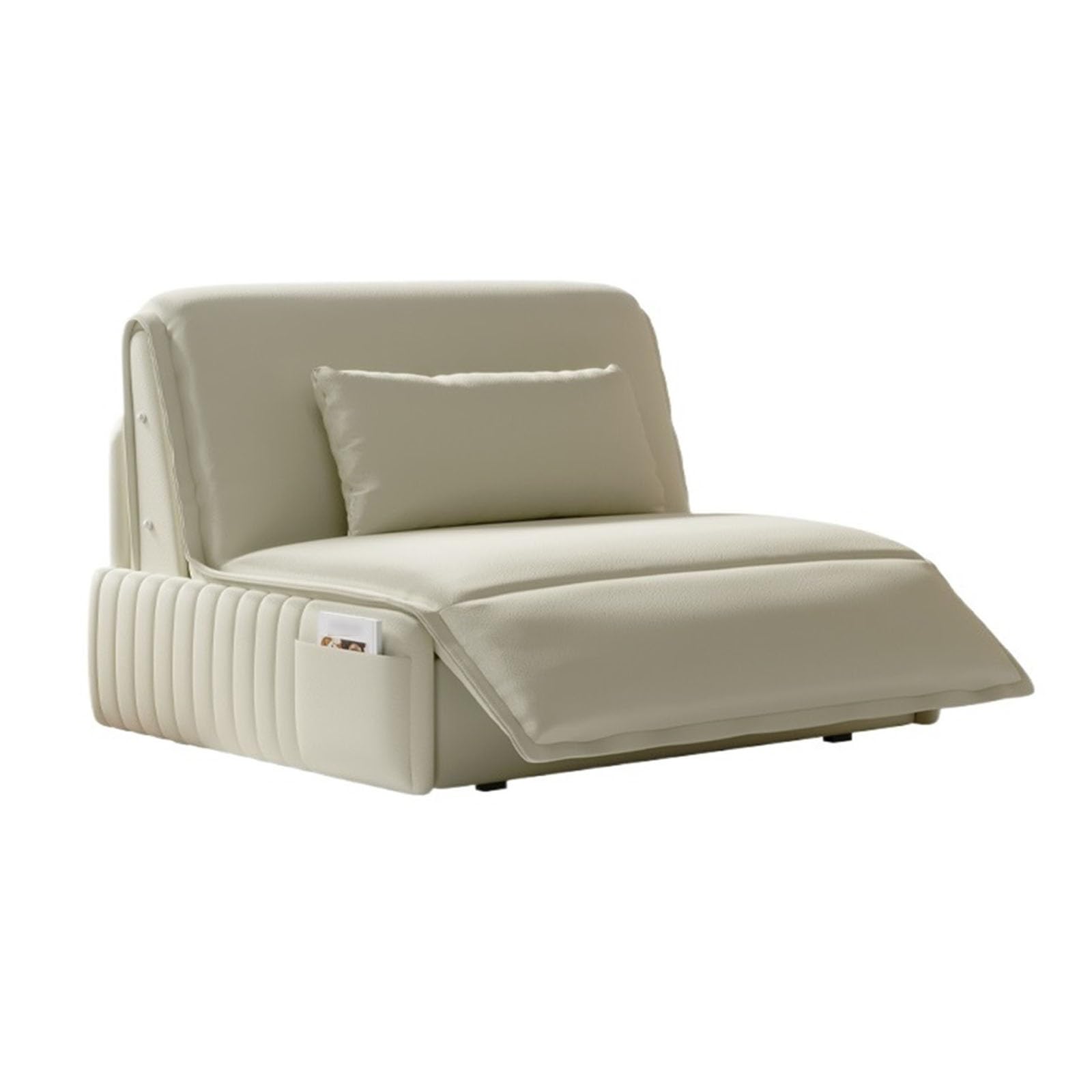Divano letto pieghevole Divano letto pieghevole multifunzionale, comoda poltrona da soggiorno con schienale regolabile(110cm)