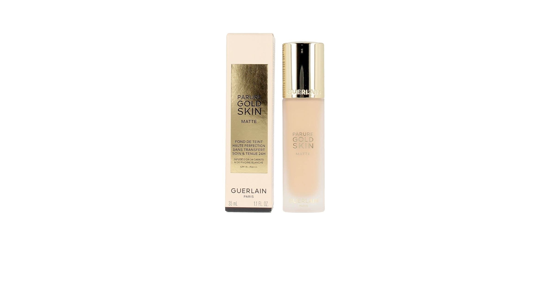 化粧下地 Guerlain Parure Gold Skin Matte 35ml Amazon.com : Guerlain Parure Gold Skin Matte 24H Wear No