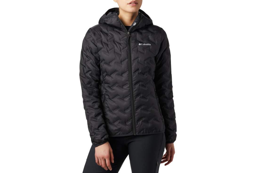Columbia Delta Ridge Down Hooded Jacket, Chaqueta De Plumas Acolchada Con Capucha Mujer