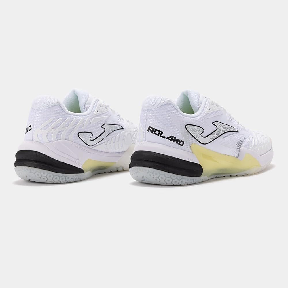 Joma Roland - Tenis profesionales para hombre, 7-12.5, calzado de pista dura probado por jugadores ATP, entresuela reactiva dual