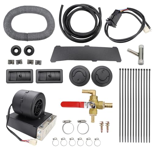 Cab Heater Kit with Defrost SSHK165-00 Compatible with Polaris Ranger 900 XP 2013-2019 SSHK16500