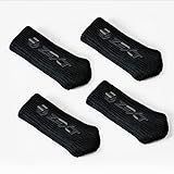 ZEXT 銃口カバー 4個入り ガンカバー 銃口保護 プロテクター マズル マズルカバー (ブラック)