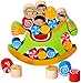 Dragon Drew Blocks for Toddlers - Wooden Blocks Game - Balancing Toy - Stacking Toy - Balancing Game - Educational Toy - 100% Wooden Blocks