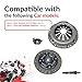 Clutch Kit compatible with Attitude Mirage Se Sxt Es Gt Sel Gls Es Glx Rf De Hatchback Sedan 4-Door 2015-2023 1.2L L3 GAS DOHC Naturally Aspirated (05-976)