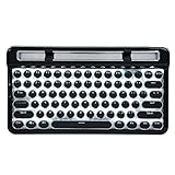 125 Mechanical Gaming Keyboard, Wired/Wireless Bluetooth Keyboard, Rechargeable Keyboard, Portable...