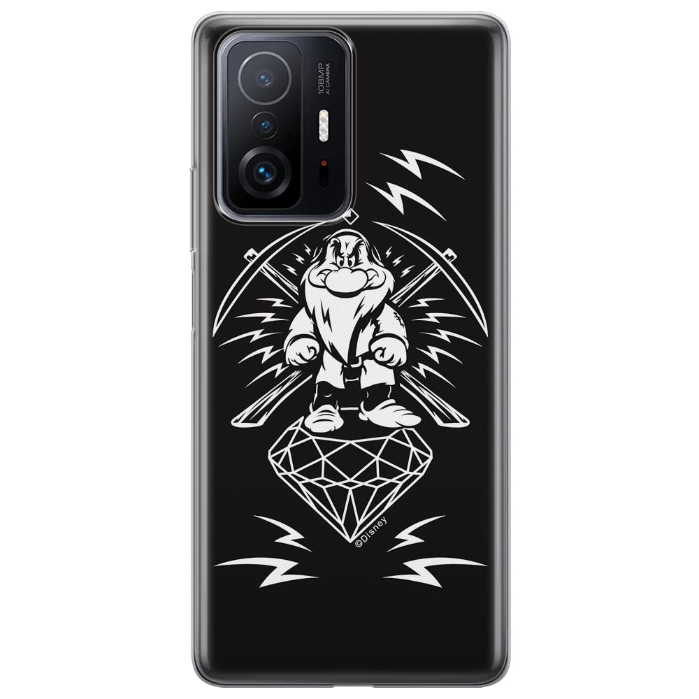 ERT GROUP mobile phone case for Xiaomi 11T 5G / 11T PRO 5G original and officially Licensed Disney pattern Grumpy 001 optimally adapted to the shape of the mobile phone, case made of TPU
