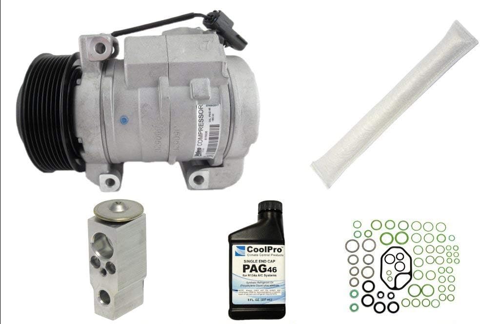 New A/C AC Compressor Kit - Fits 2010-2011 RAM 2500/3500 (6.7L Diesel)
