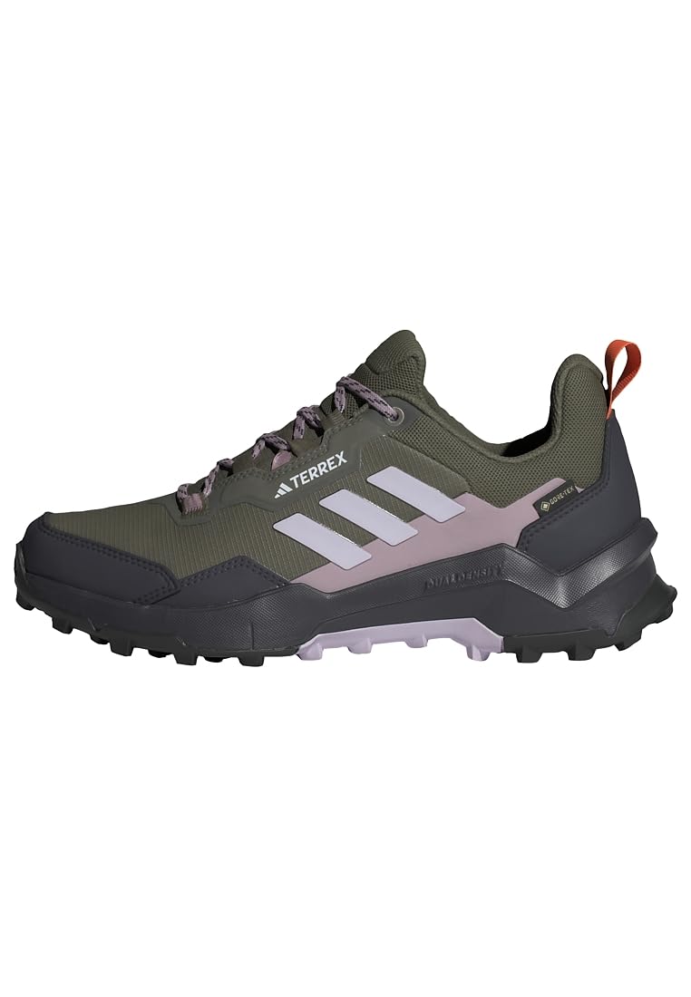 adidas Women's Terrex AX4 Gore-TEX Hiking Shoes, Olive Strata/Silver  Dawn/Fig, UK