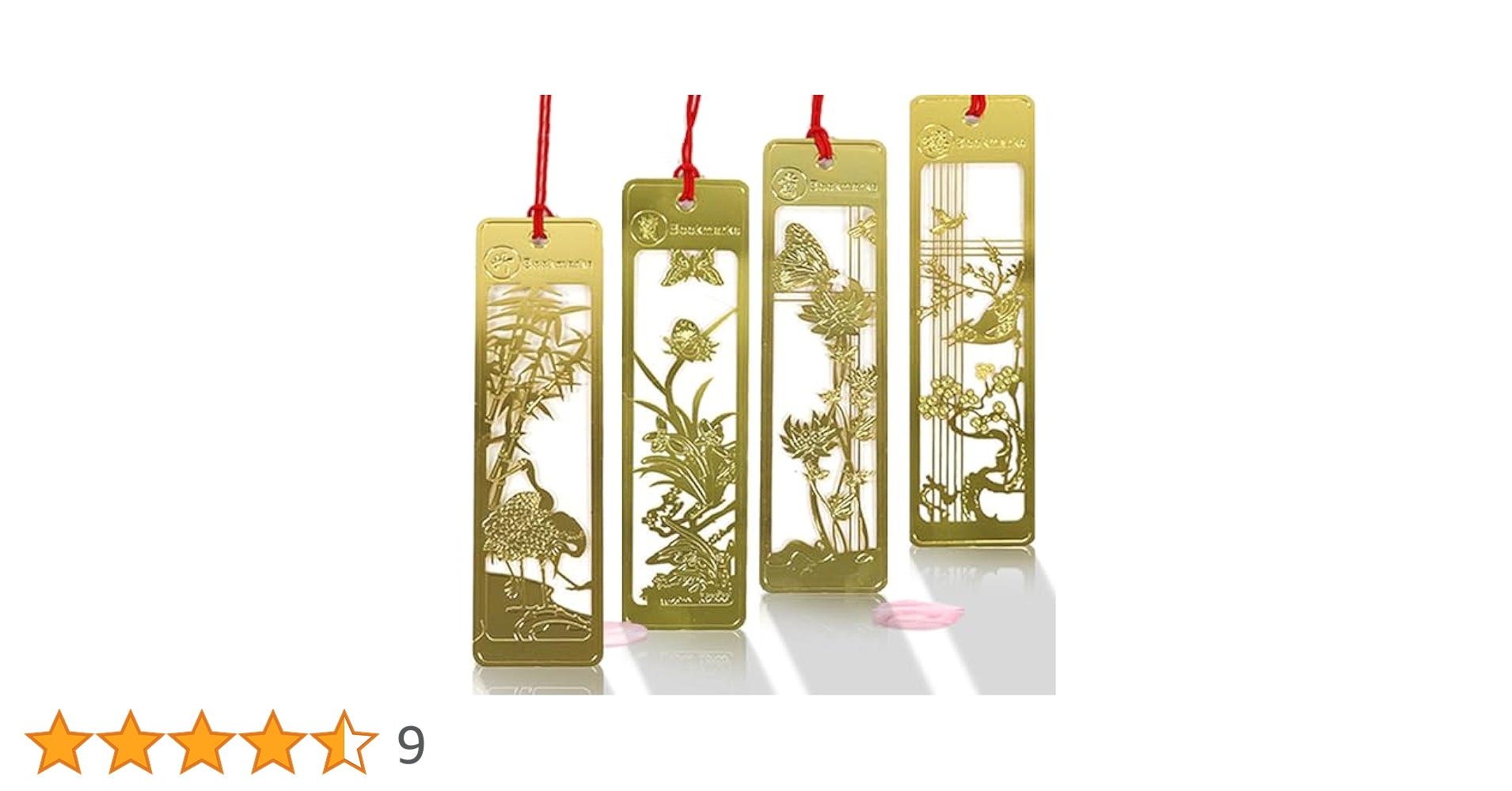 Amazon | しおり 本 金属 栞 bookmark ブックマーカー おしゃれ