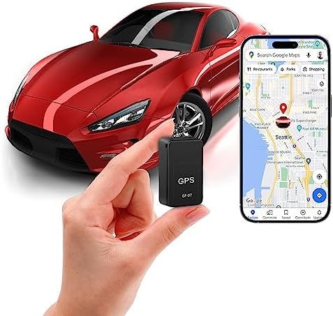 GPS Tracker for Vehicles NoSubscription,Mini GPS Tracker Locator Real Time,Magnetic Anti-Theft Micro Vehicle Tracking Device with Free App ForCars,Kids,Elderly,Pets,Wallet,Luggage