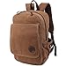 Zebella Vintage Canvas Backpack for Laptop School Rucksack Weekender Daypack Bag Travel Haversacks