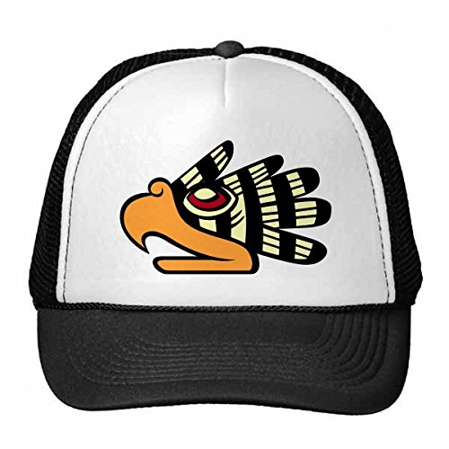 Gorra de béisbol de arte abstracto indio con malla ajustable para adultos