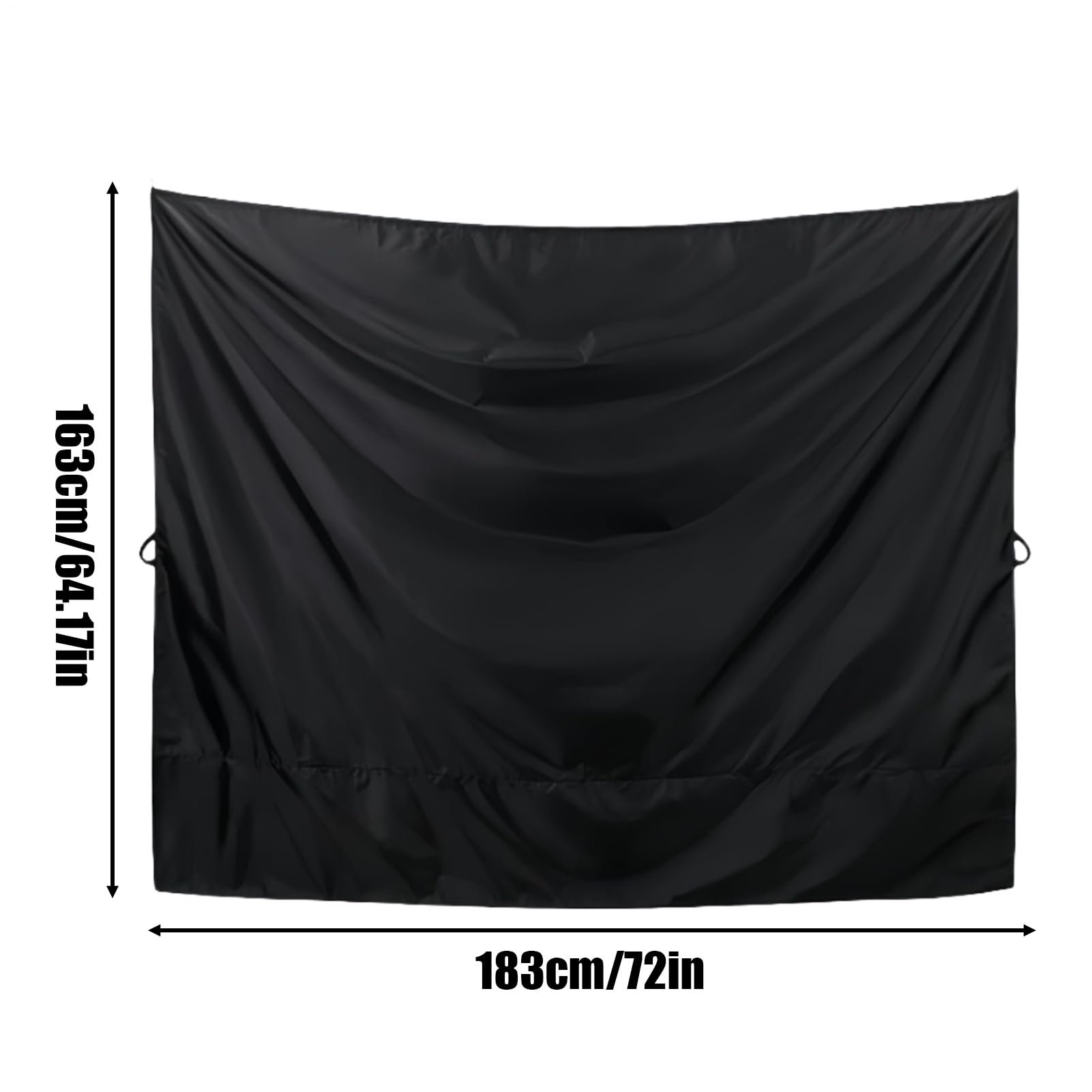 Rideau De Douche pour Van - Grande Bâche Opaque pour Porte Arrière en Camping | Store Amovible Réglable Accessoires Auto pour SUV Camion Van Fourgon Voyage Famille Vacances